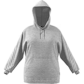 adidas Women's Pullover 3-Stripes Hoodie, Black