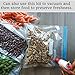 Wishbox Sous Vide bags kit for Anova, Joule, Chefsteps, Gourmia, Precision Immersion Cookers .10 Reusable BPA Free Bags for Food Storage, 2 zip Sealer & 4 Container Clips, 1 Vacuum Hand Pump