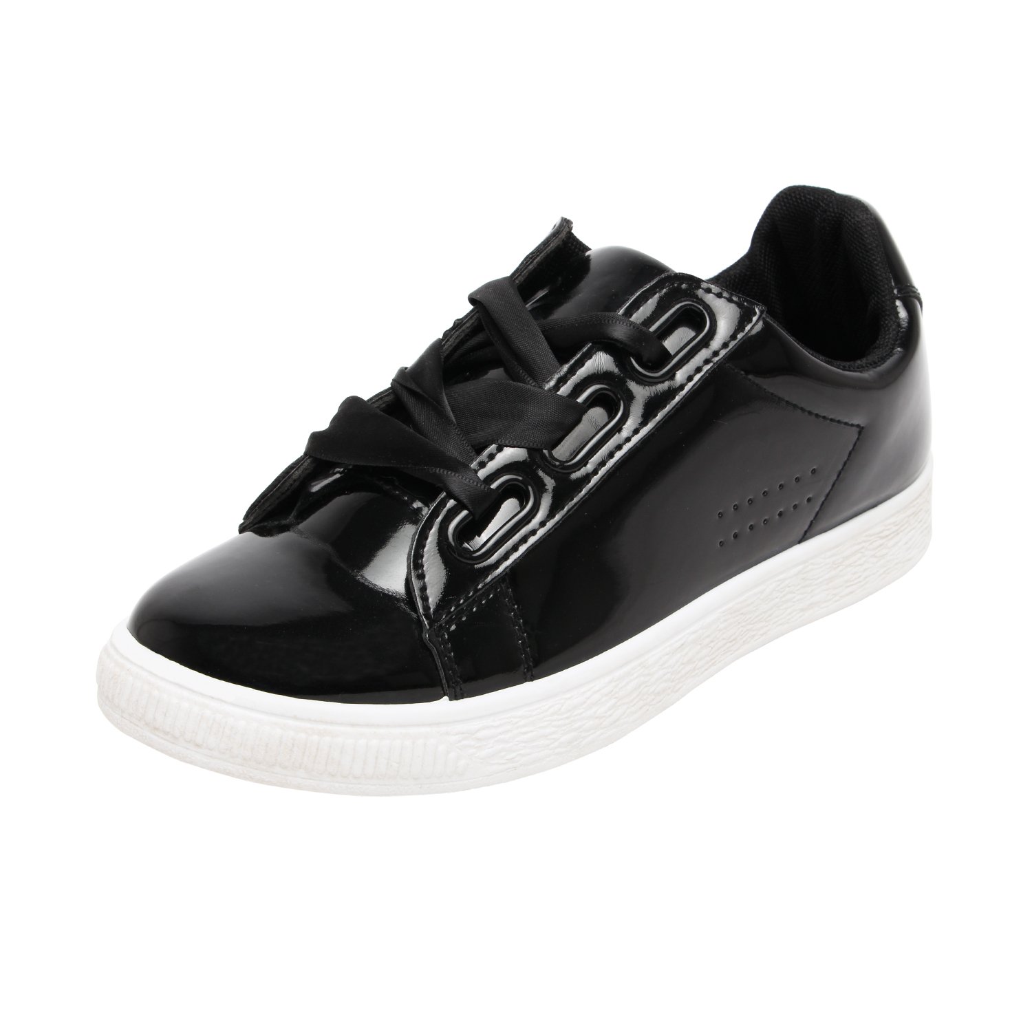 Buy Catwalk Black Leather Casual Shoes for Women's at Amazon.in