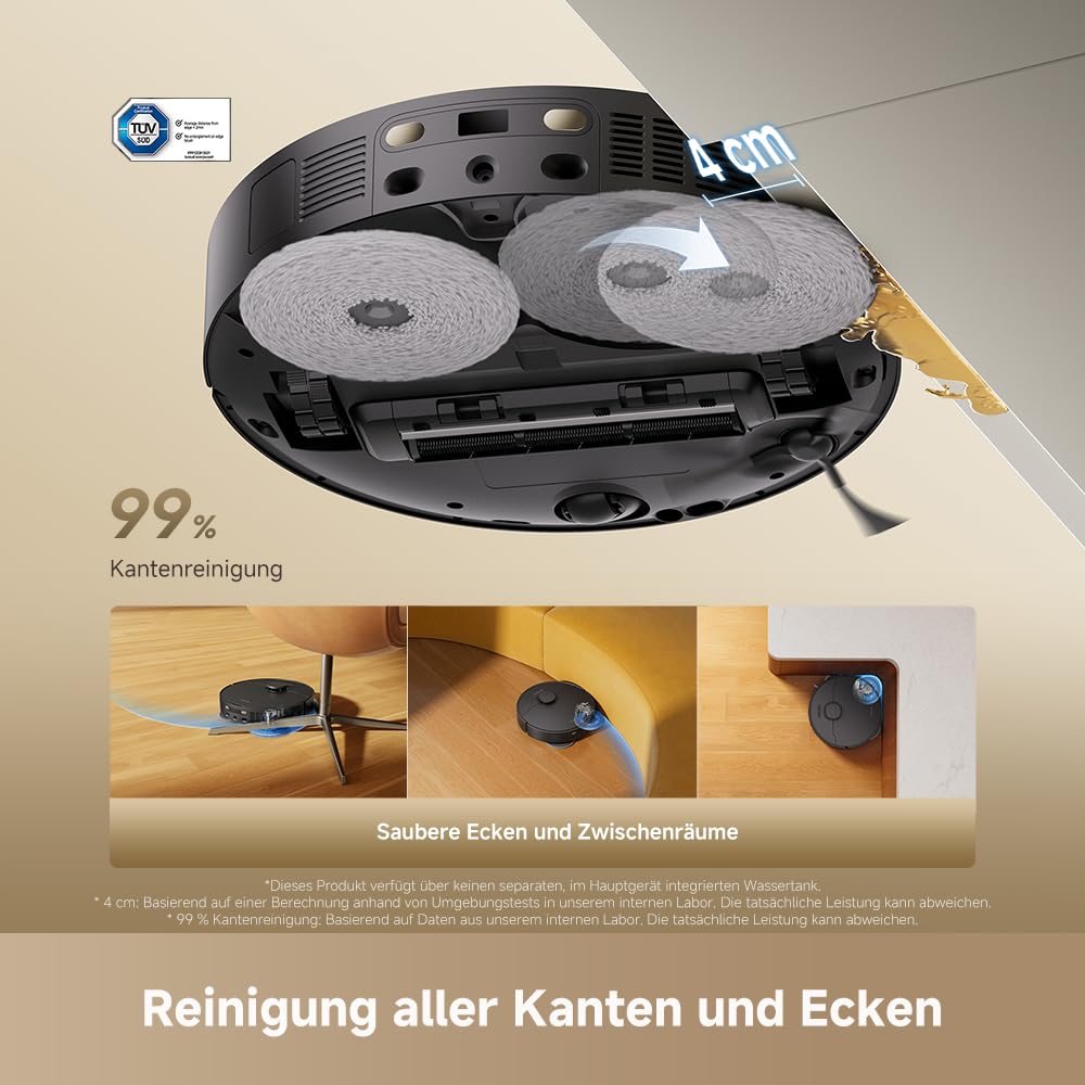 dreame L40 Ultra A Saugroboter mit Wischfunktion mit 24.000 Pa Saugkraft 6