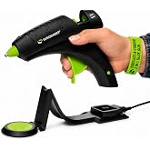 Surebonder Cordless Hot Glue Gun, High Temperature, Full Size, 60W, 50% More Power - Sturdily Bonds Metal, Wood, Ceramics, Leather &amp; Other Strong Materials (Specialty Series CL-800F)