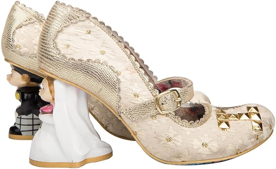 irregular choice bride and groom heels