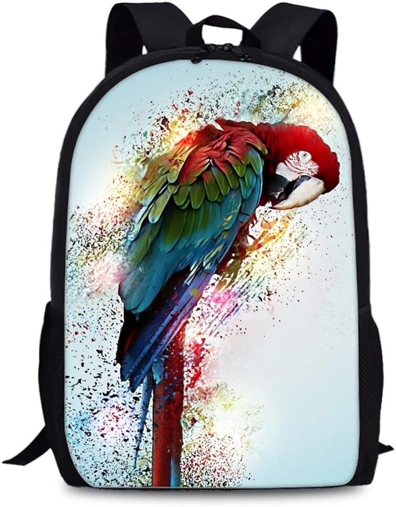 Casual Beautiful Bird Daypack Backpack Purse Rucksack
