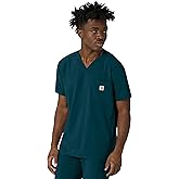 Carhartt Men's V-Neck Scrub Top - Caribbean, XL