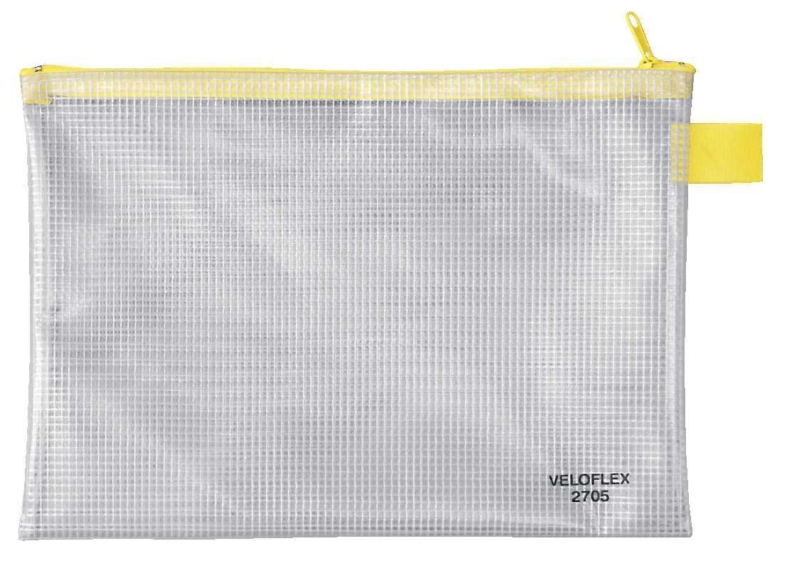 VELOFLEX - Zip Closure Bag (PVC, 350 microns, Reinforced Fabric) DIN A5