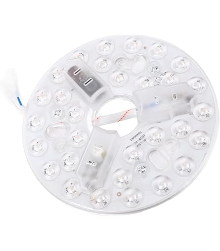 TobeBright 5.1'' 24W LED Light Engine Retrofit Kit – 2100 Lumens, 3CCT Dimmable, Fits Ceiling Fans, Pendants & Lanterns