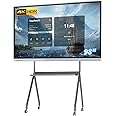 TouchWo 98" Touchscreen Monitor Smart Board, 4K Interactive Presentation Electronic Whiteboard with Android 11, Digital Signage Display for Office, Classroom,RAM 4GB+ ROM 32GB