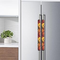 ASQVTIFE Fall Refrigerator Handle Covers Set of 2