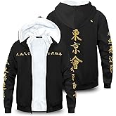 MIAOCOS Unisex Adult Cosplay Sweatshirt Hooded Zip-up Casual Coat for Comic Convention Halloween Party Outfit