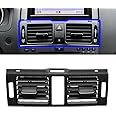 Goodithy Dashboard AC Vent Grille Outlet Cover Center Air Vent Panel Replacement for Mercedes Benz W204 C Class 180 200 220 230 260 300 350 2007 2008 2009 2010 2011 (Central High-end)