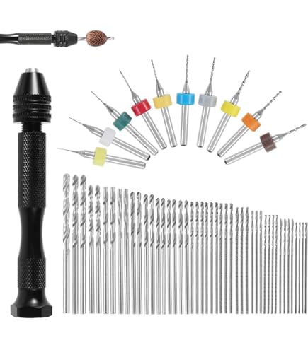 Set De Micro-fraises Tamiya 74044 FINE DRILL SET - Neuf, Pour Modélisme, Japon