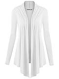 LL WSK850 Women's Draped Front Open Asymmetrical