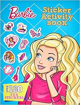 barbie sticker activity book