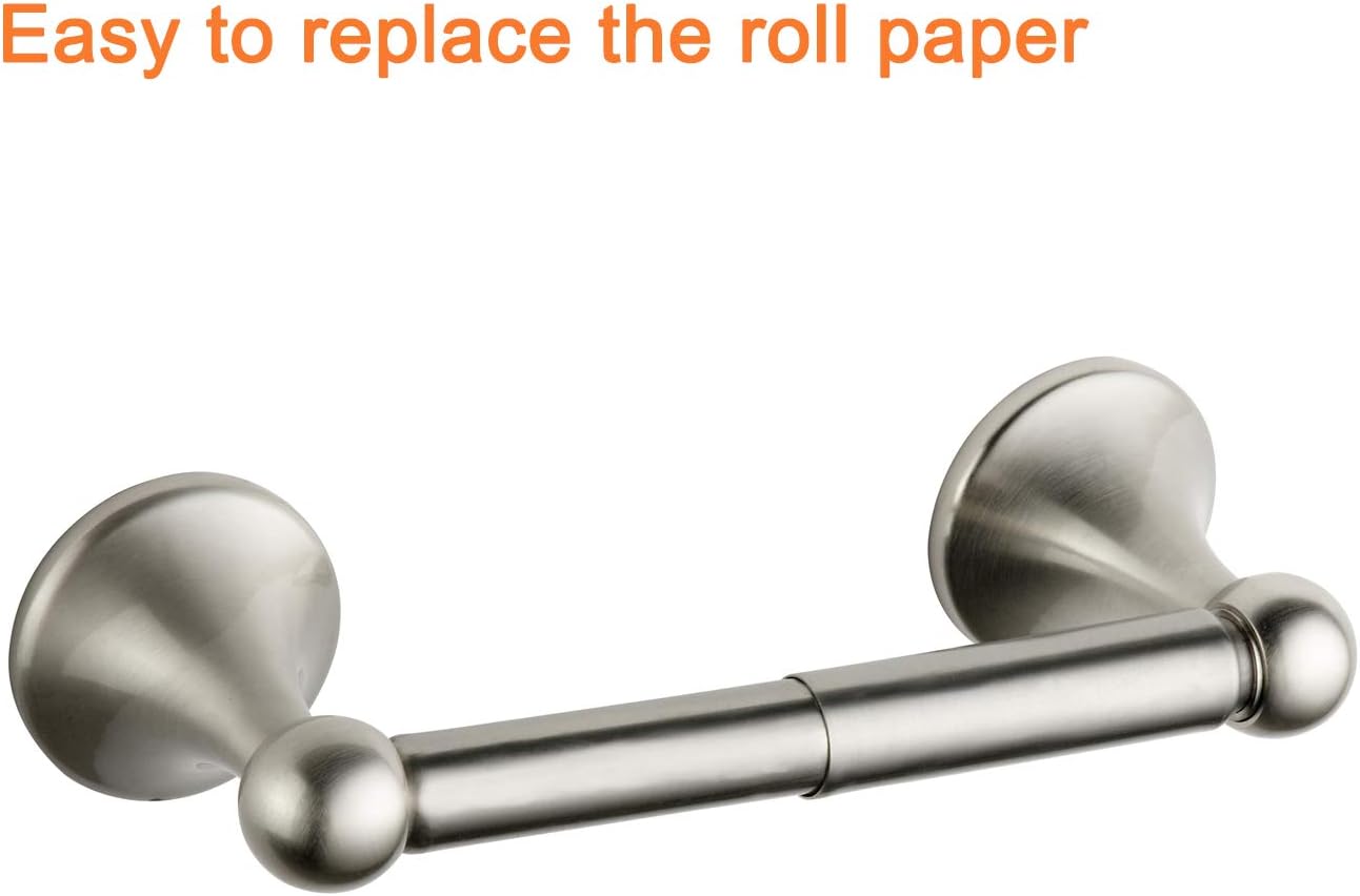 BGL Bathroom Accessory Set, Brushed Nickel Adjustable Expandable Towel Bar 4-Piece Bathroom Hardware Set Wall Mounted: Home & Kitchen