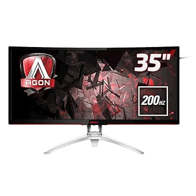 AOC AGON AG352QCX 35 Curved Gaming Monitor, WFHD Dominican