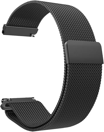 Fintie Fitbit Blaze Correa, [Cerradura única del imán] Inoxidable Milanese Bucle Reemplazo SmartWatch Banda de Reloj de Acero Mariposa Pulsera ...