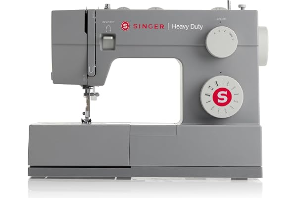 SINGER® Heavy Duty 4411 (Grey) High Speed Sewing Machine + Accessories | 11 Built-In Stitches Deliver 69 Stitch Applications