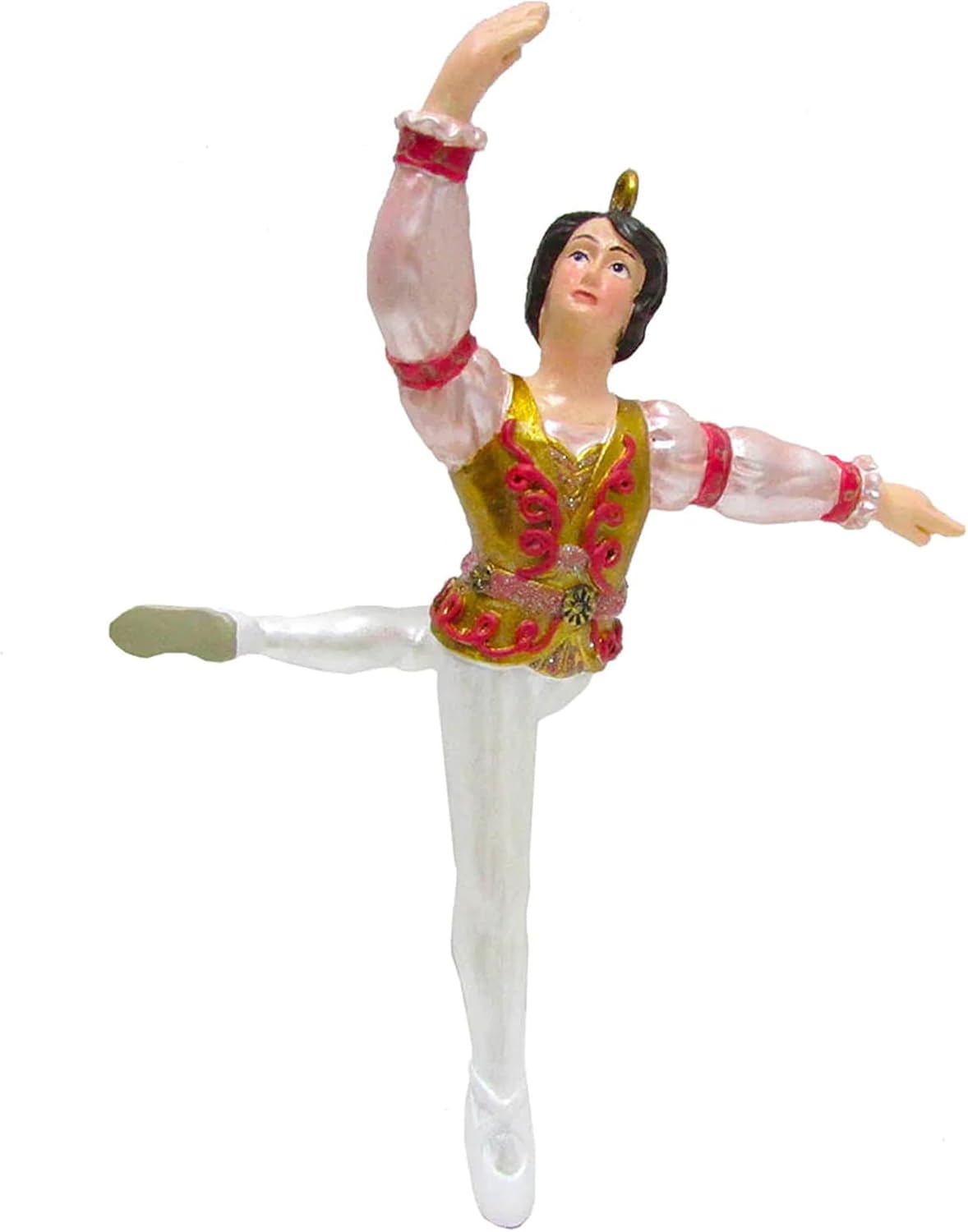 Nutcrackers - Nutcracker Ballet Gifts Prince Ballerina Doll Figure Ornament, Christmas Tree Holiday Nutcracker Decorations, Home Decor, Rose Gold Pink, 4 Inch