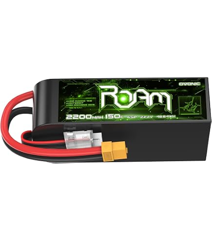Amazon.com: NHX Muscle Pack 6S 22.2V 5000mAh 100C Hard Case Lipo