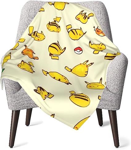 Amazon Co Jp ピカチュウ ブランケット 毛布 ひざ掛け 夏 小さい Danesi 小さいサイズ 膝掛け ベビーブランケット 冷房対策 通気性 大判 ふわふわ オフイス 車内用 プレゼント 赤ちゃん アニメ キャラクター 75 100cm ホーム キッチン