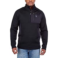 Amazon.com: Spyder Men's Half Zip Sweater Gait Knit Pullover
