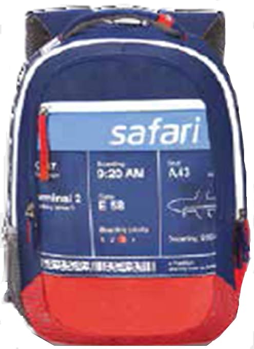 safari signature blue backpack