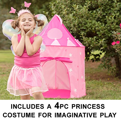 1 5+Piece+Princess+Castle+Butterfly+Costume