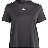 Adidas Womens Aeroready Training Essentials Regular 3-Stripes T-Shirt