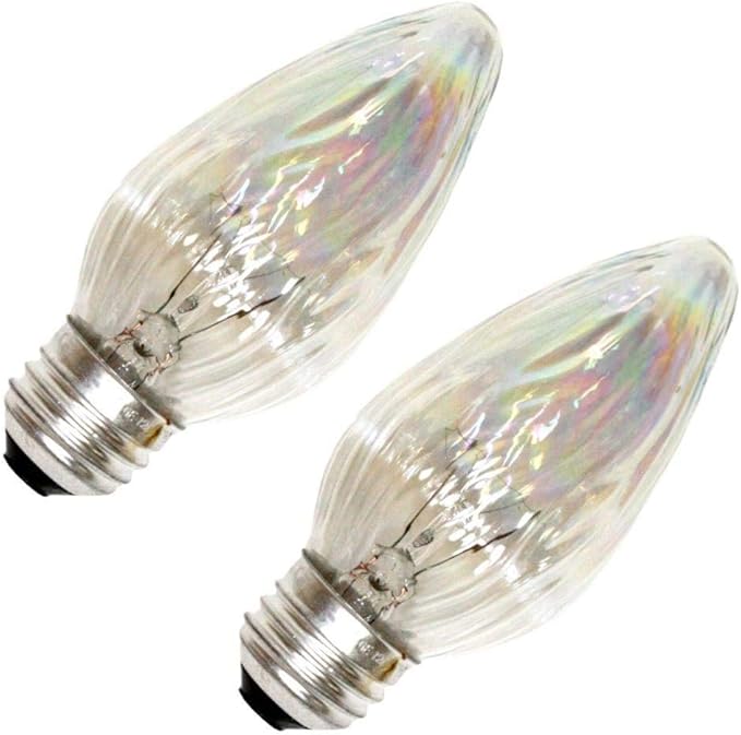 GE Lighting 73122 25 Watt Auradescent Ceiling Fan Bulbs Bulbs, Light