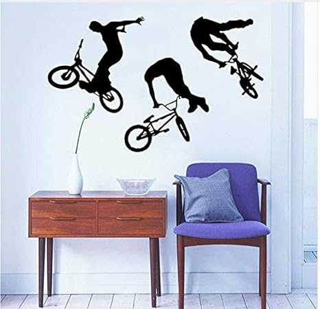 Amazon Co Jp ウォールステッカーアーティスト家の装飾壁画ジャンプ自転車自転車フリースタイルジャンプ壁デカール制限スポーツウォールステッカーボーイルームビニール55xcm Home Kitchen Amazon Co Jp ウォールステッカーアーティスト家の装飾壁画ジャンプ自転車自転車フリースタイルジャンプ壁デカール制限スポーツウォールステッカーボーイルームビニール55xcm Home Kitchen