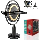 DjuiinoStar Heavy Duty Gyroscope (Solid Metal Rotor): Sturdy and Stable (Provides Good Gaming Experience)! High-End Office Toy, Addictive Science Gear DG-5PRO-06