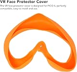 Zunate Silicone Face Cover for Pico 4 VR Headset - Sweat Proof Eye Pad Cushion view 4