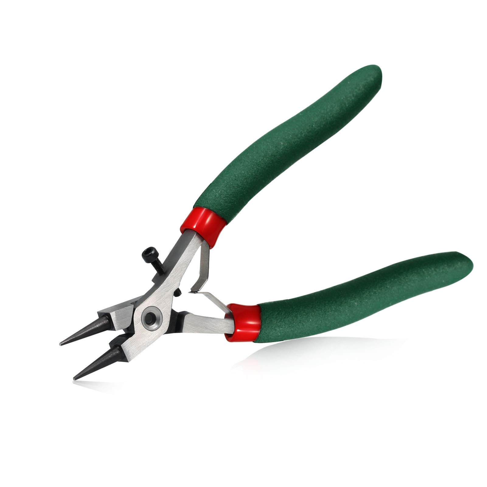 SPEEDWOX Round Nose Pliers, 6" Wire Looping Pliers with PVC Handles, Jewelry Tools for Looping Wrapping Beading Memory Wire and Crafting