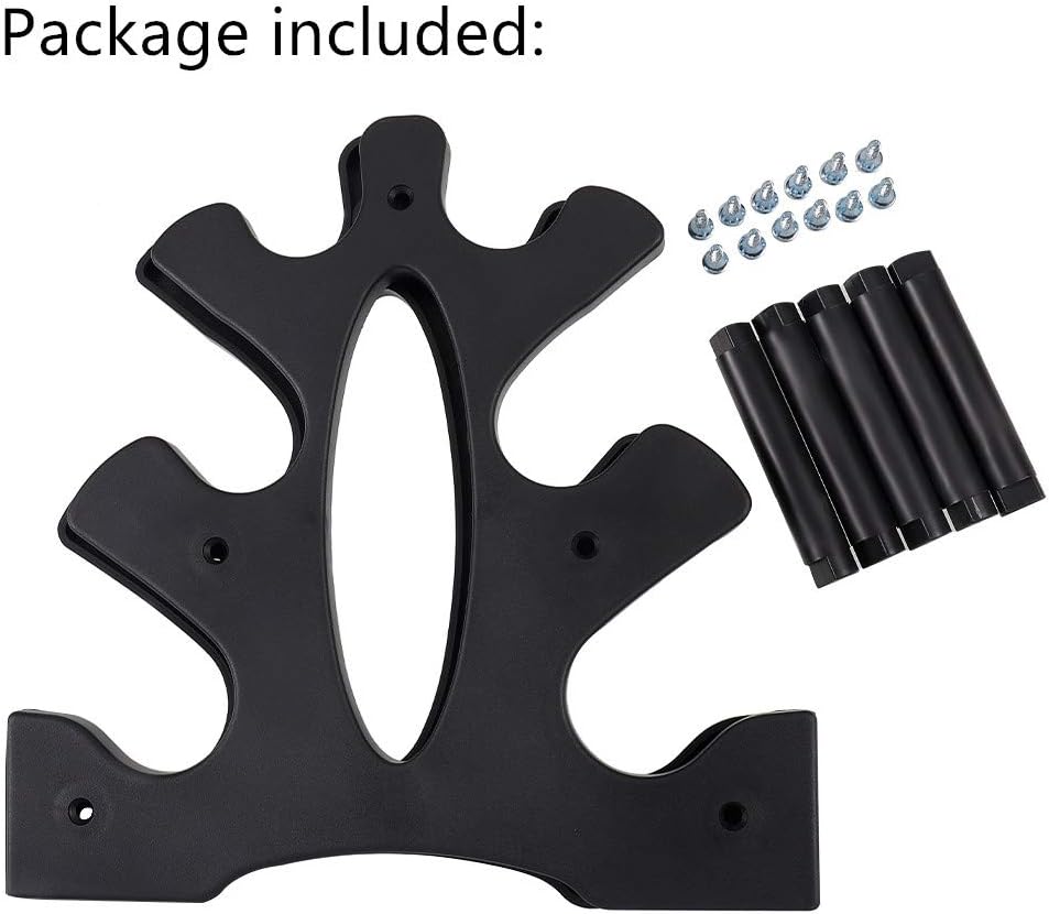 Dumbbell Storage Rack 3-Tier Dumbbell Rack Compact Dumbbell Bracket for Multilevel Hand Weight Tower Stand for Home Gym Organization : Sports & Outdoors