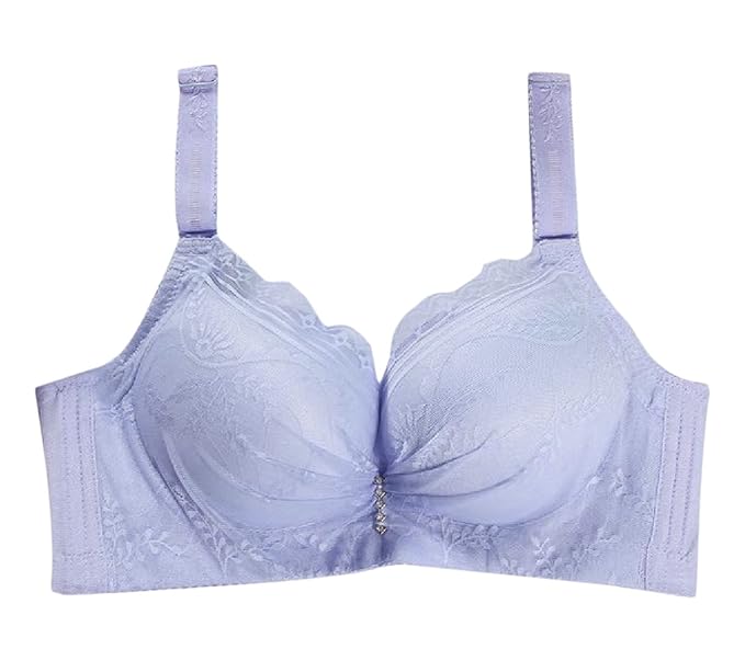 We Vwomen Women Stretch Front Close Striped Bandage Massage Underwire As3 34a Amazon In Clothing Accessories