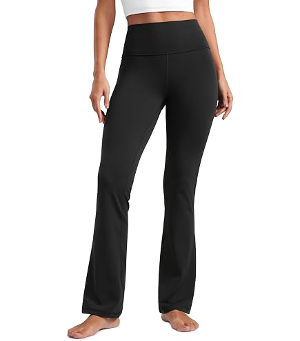 Amazon.com: CRZ YOGA 4-Way Stretch Flare Womens Pants Tall 31