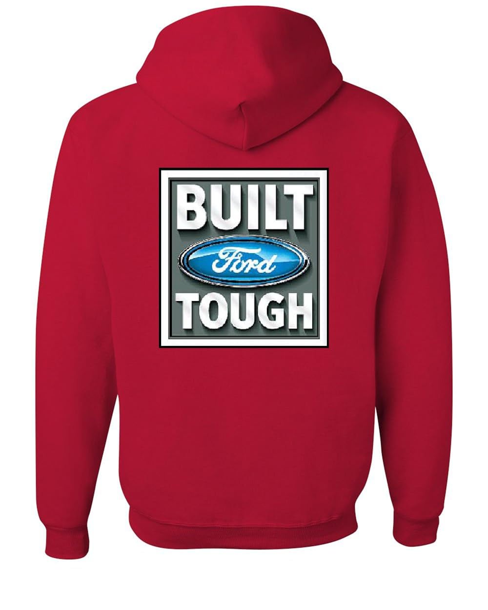 ford hoodie men on Built Tough Hoodie Licensed Ford Truck 4x4 F150 Mustang Sweatshirt Fashion Hoodies Sweatshirts Men