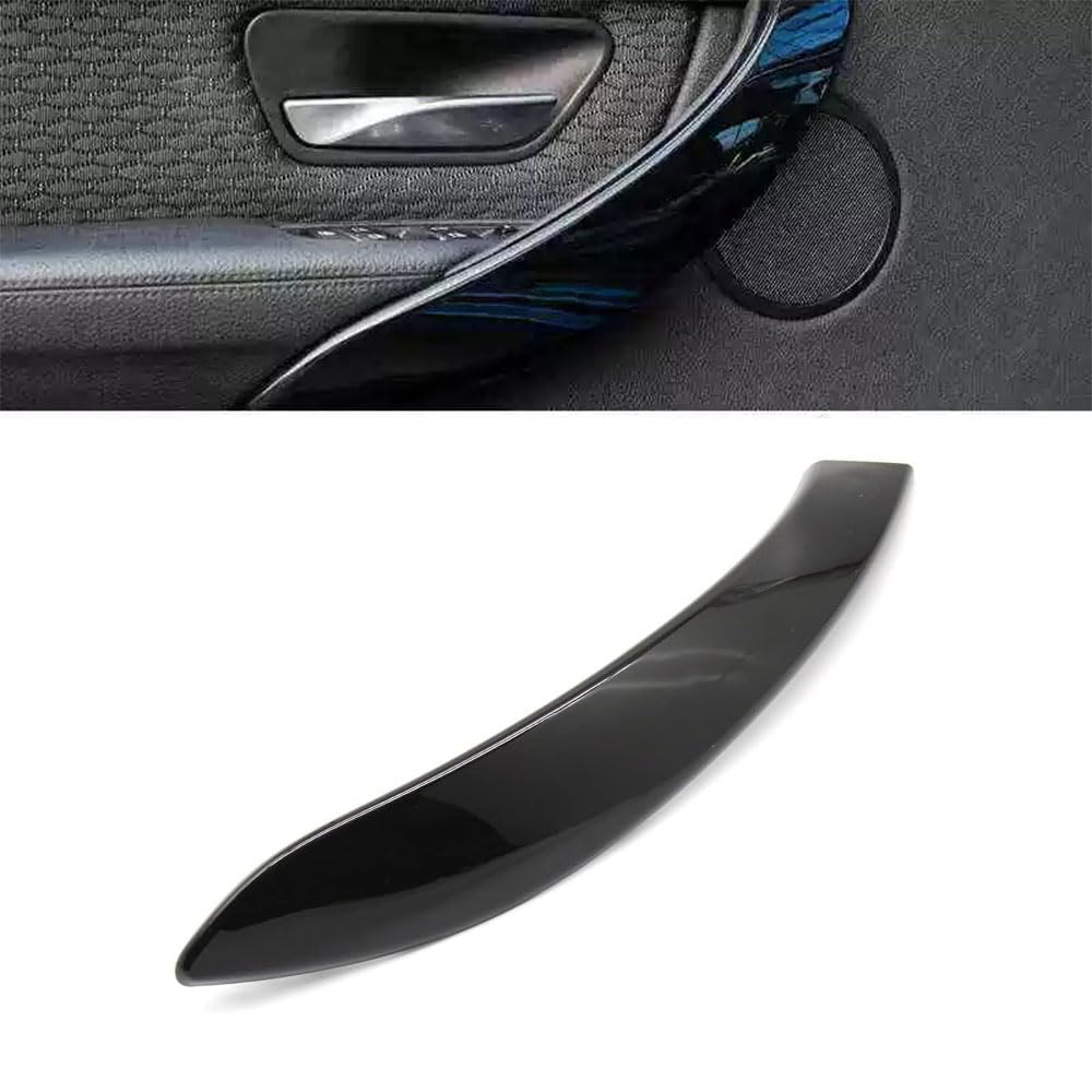 Photo 1 of Goodithy Compatible with BMW 3 4 Series Door Handle Outer Cover, Left Door Pull Handle Cover Replacement for BMW F30 F31 F32 F33 F34 F35 F36 F80 F82 F83 2012-2018 (Piano Black Left)