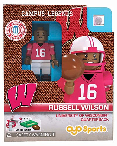 Oyo Sportstoys Wisconsin Badgers Campus Legends Russell Wilson OYO Figure