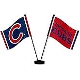 WinCraft Chicago Baseball Desk and Table Top Flags