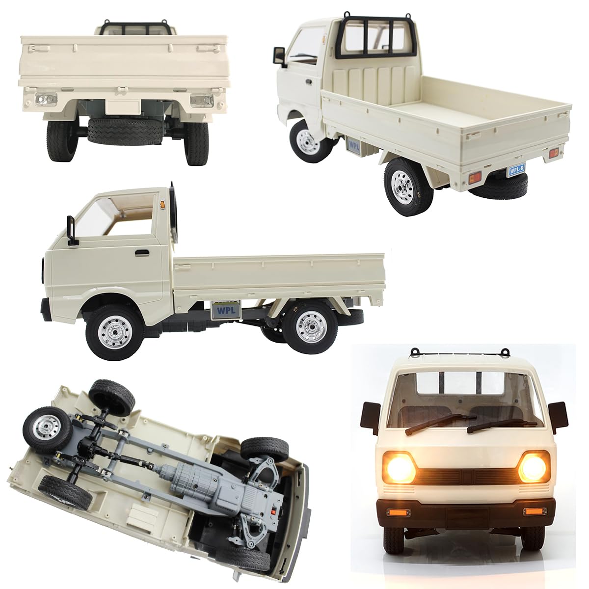 Remote Control Car for HJ110 1:10 Drift Pickup 2.4G RC Racing Truck Drift 2WD Vehicle with 2 Rechargerable Batteries Hobby Toys Model for Kids Boys Girls Adults