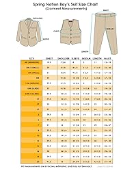 Spring Notion Big Boys' Tuxedo Set with Bow Tie and