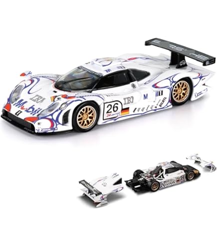 Amazon.com: Porsche 956LH RHD (Right Hand Drive) #8 G. Follmer - J