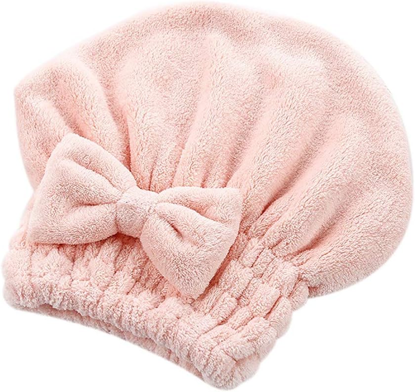 Bathroom Supplies Cartoon Microfiber Hair Turban Quickly Dry Hair Hat Wrapped Towel Bathing Cap,Bathroom Accessories,Improves Skin'S Health,Soothe Skin,Bath & Shower By Leedy