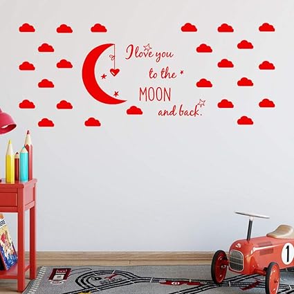bunting wall stickers
