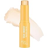 ColourPop Brightening Vitamin C Serum Stick - Radiance-Boosting Face Serum Stick for Glowy Summer Makeup Prep - Enriched with Turmeric to Help Approve the Appearance of Redness - Ego Boost (0.25 oz)