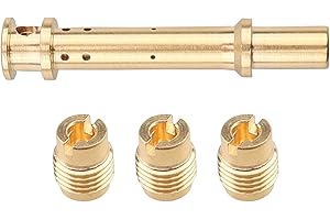 APPYU Carburetor Upgrade Main Jet Kit for Predator 212cc Coleman BT200X CT200U Trail CT200U-EX CT200U-EXR Mini Bikes Go-Kart Baja Warrior MB165 MB200 .036 .037 .038 140 E-Tube