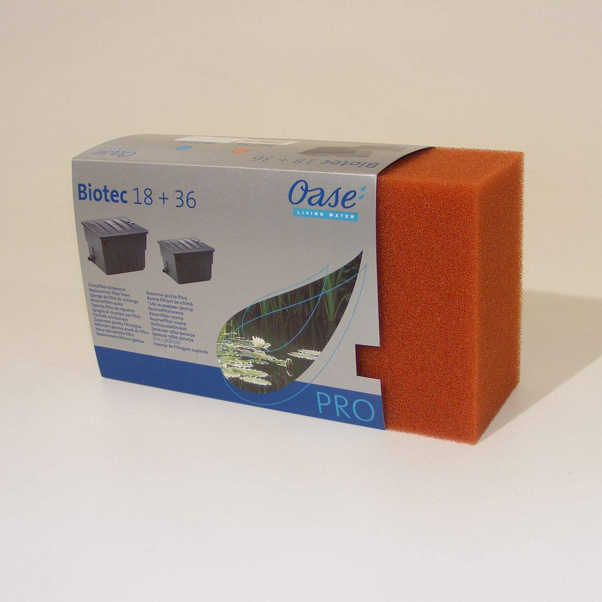 Oasis 56736, replacement sponge, Biotec, 18/36, red