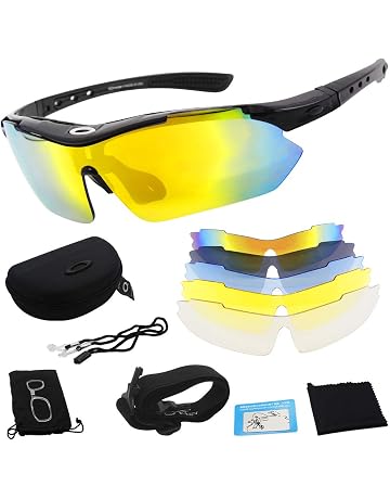 MTB e Running Occhiali Bici Antivento e Antiappannamento Occhiali Sportivi  da Sole Anti UV per Corsa Sportiv DAUCO Occhiali da sole con lenti  Polarizzataper Ciclismo Sport e tempo libero Ciclismo berjaya.edu.my