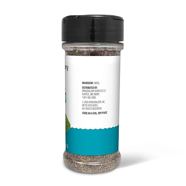 AMAZON GROCERY, BASIL LEAVES, 0.95 OZ (PREVIOUSLY HAPPY BELLY, PACKAGING MAY VARY)